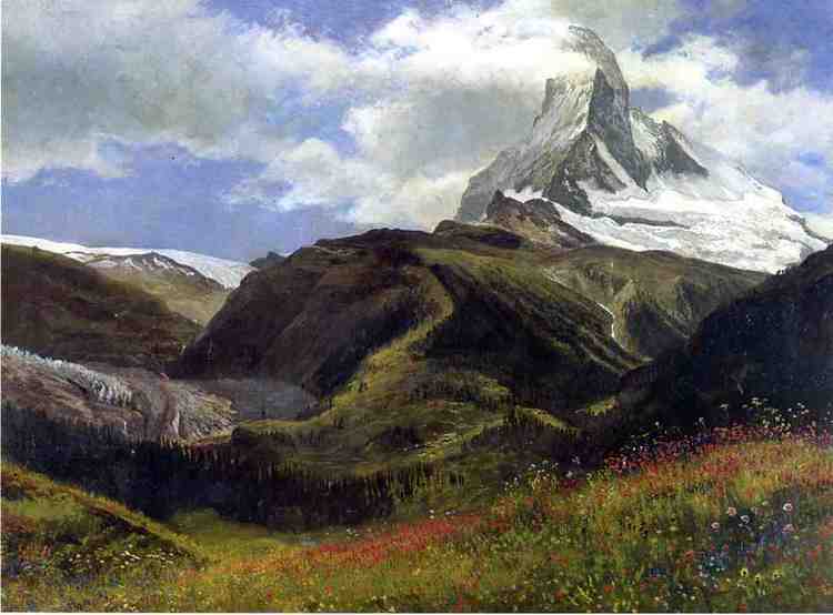 Albert Bierstadt Painting Grunewald